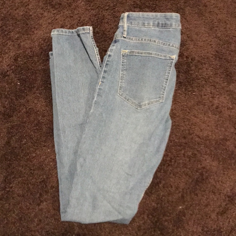 Medium Wash Skinny Jeans
